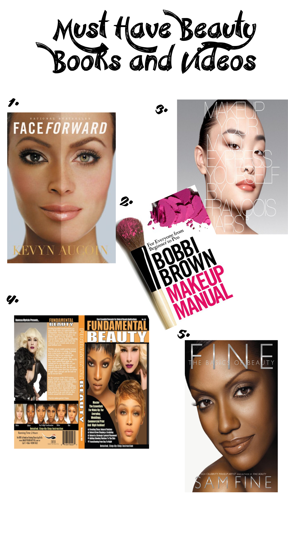 Must Have Beauty Books and Videos
