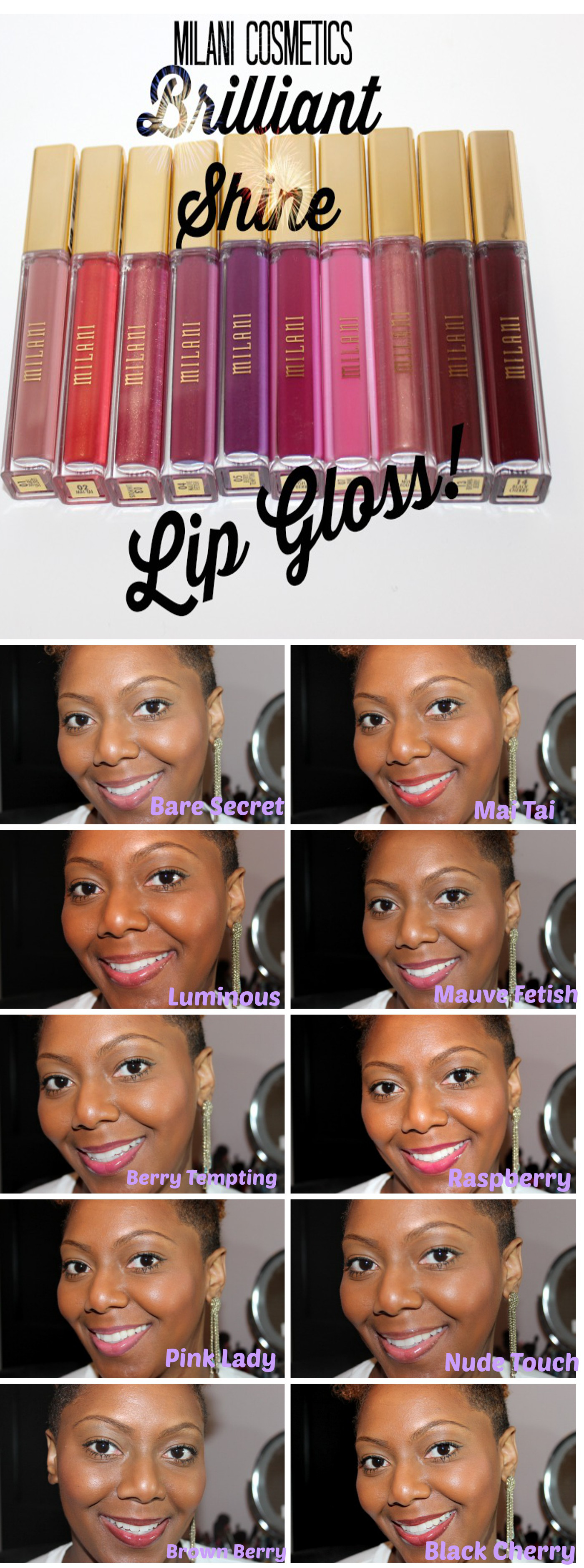 Milani Brilliant Shine Lip Gloss May Just Give You Super Powers!