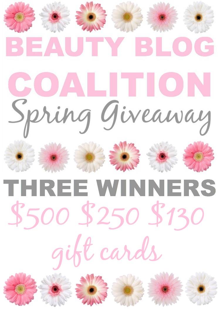 Beauty Blogger Coalition Big Money Give Away!! Over $800 is up for Grabs!