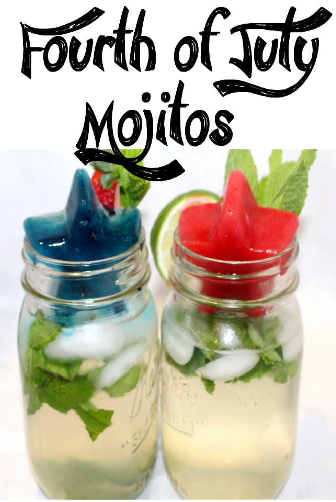Summer Drink Series: Fourth of July Mojitos!