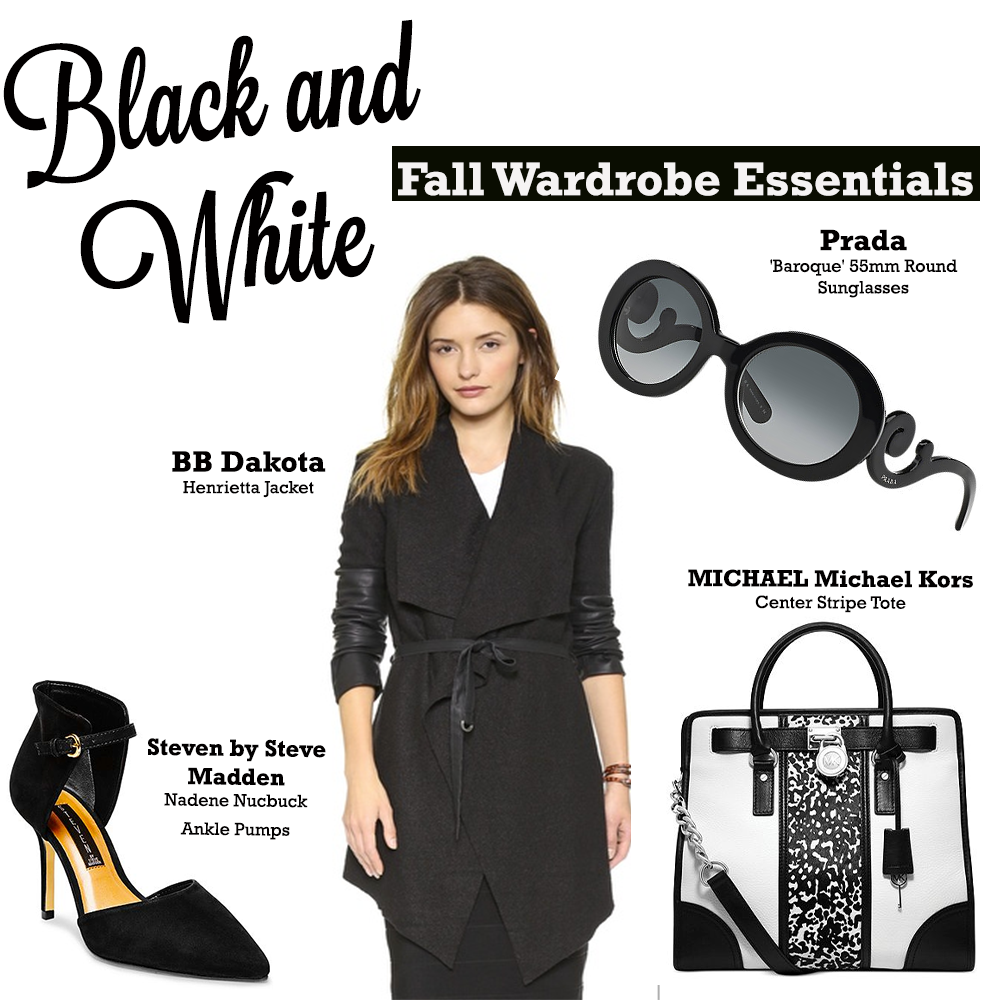 Black and White Fall Wardrobe Essentials