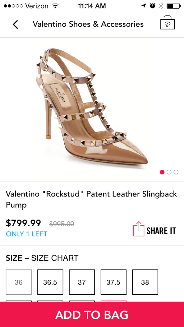 How I scored my first pair of Valentino RockStud Pumps for almost half ...