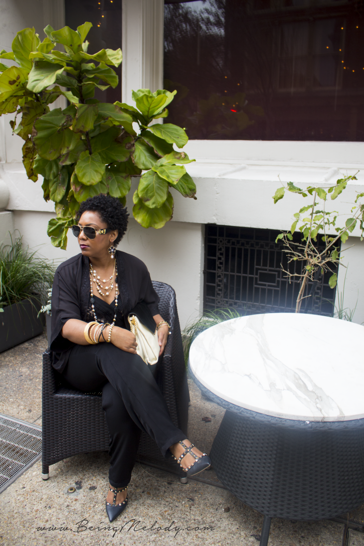 BeingMelody.com, Target Style, JumpSuit, Valentino Rock Studs, What To Wear, Fashion, Style, International House Hotel New Orleans, #followyourNOLA