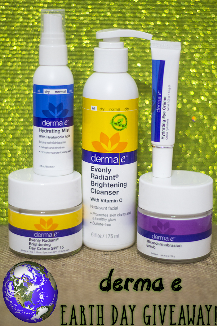 derma e Green Beauty Earth Day Giveaway!