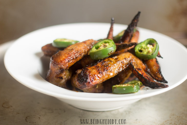 Char-Broil and Honey Jalapeno Chicken Wings