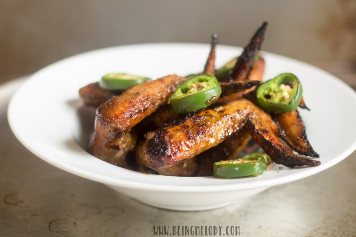 Honey Jalapeno Chicken Wings, Chicken Wings, Hot Wings