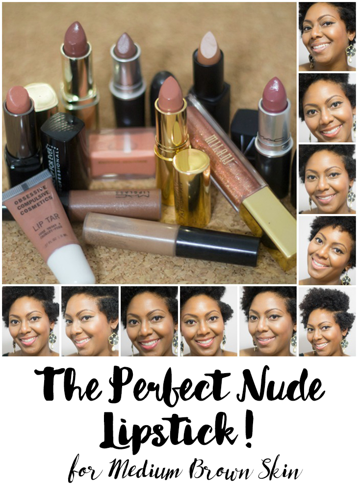 Nude Lipstick, Sheer Lipstick, Nude Lipstick for Brown Skin