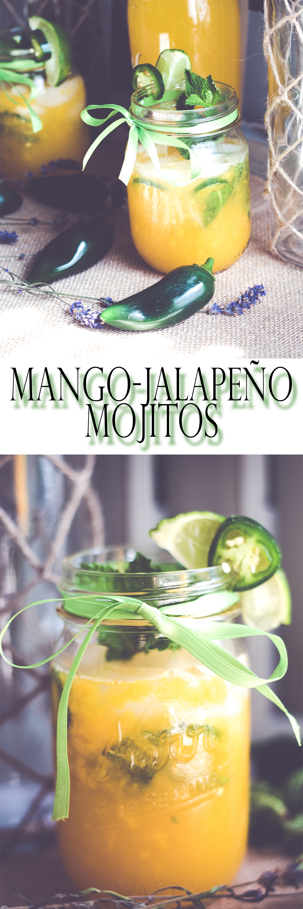 Mango-Jalapeño Mojitos are a great way to start your weekend off right. |BeingMelody.com|@BeingMelody
