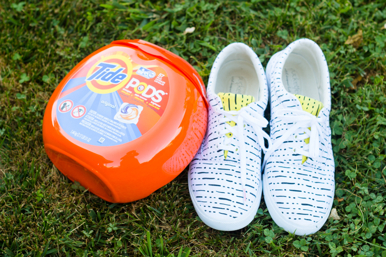 Keeping Your Kicks Fresh with Tide Pods 