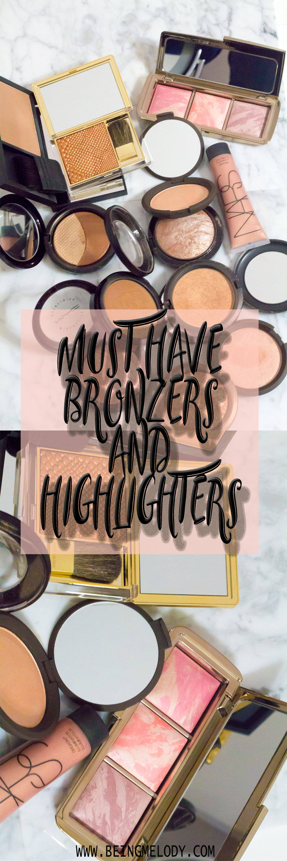 Must Have Bronzers to add to any makeup collection.|www.beingmelody.com| @beingmelody