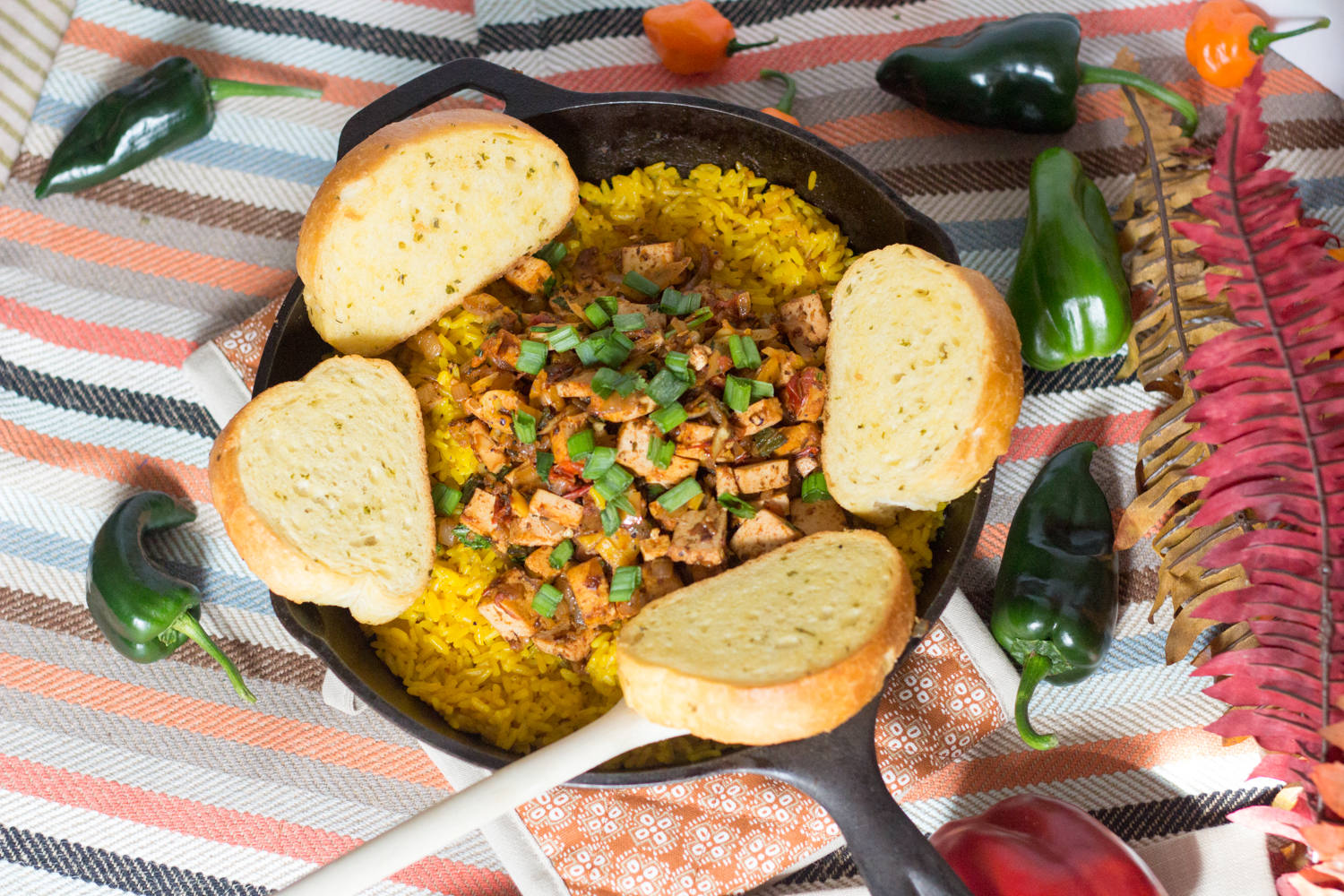 Looking for a quick weekday meal? Try this Smokey Chipotle Vegetarian Skillet! |BeingMelody.com| @BeingMelody