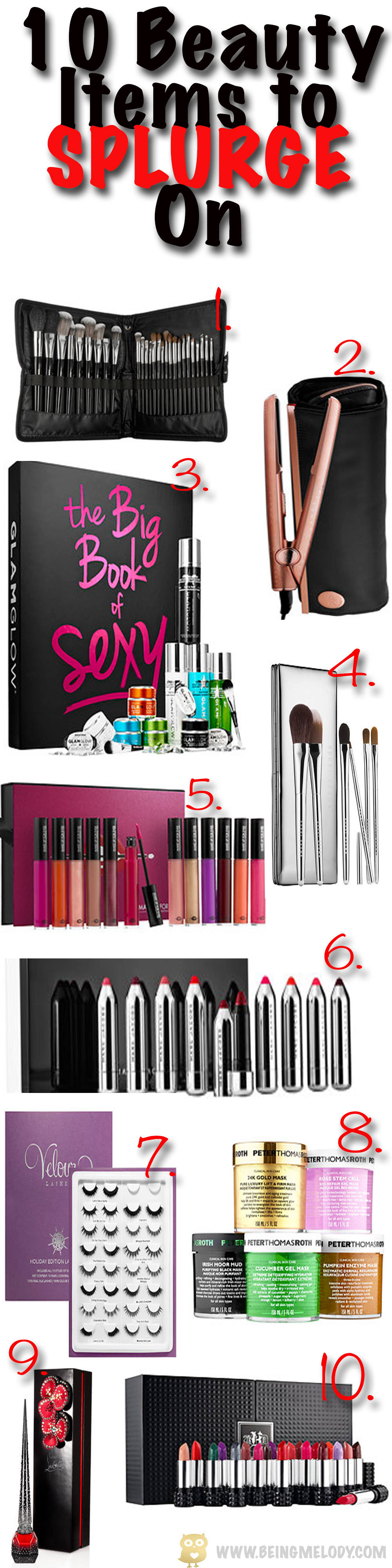 Ten Beauty items to splurge on when shopping the Sephora VIB Event. |BeingMelody.com| @beingmelody