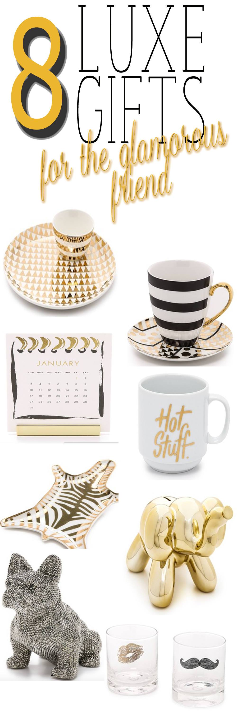 Eight Luxe Gift Ideas for the Glamorous Friend found at Shopbop |www.beingmelody.com| @beingmelody