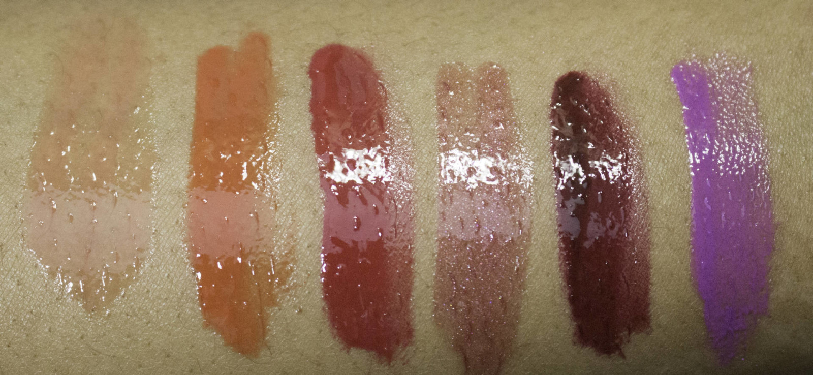 Make Up For Ever Artist Plexigloss Swatches