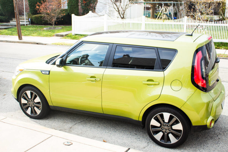 The 2016 Kia Soul in Alien Green is a great ride