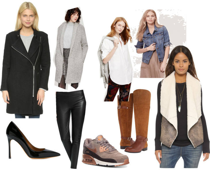 Creating my version of a Winter Capsule Wardrobe. 