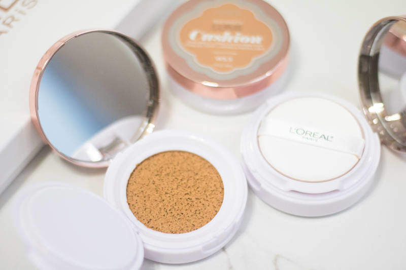 Loreal True Match Lumi Cushion Foundation on Medium Brown Skin