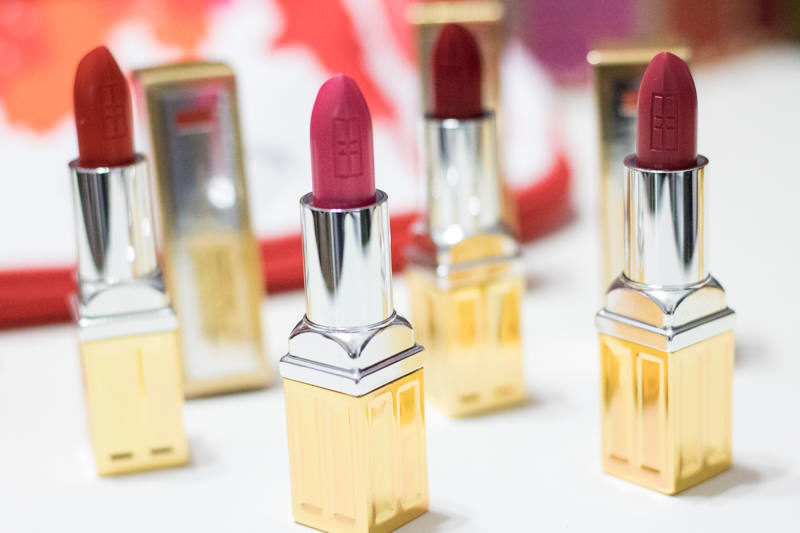Elizabeth Arden Beautiful Color Moisturizing Lipstick Swatches on Medium Brown Skin www.beingmelody.com