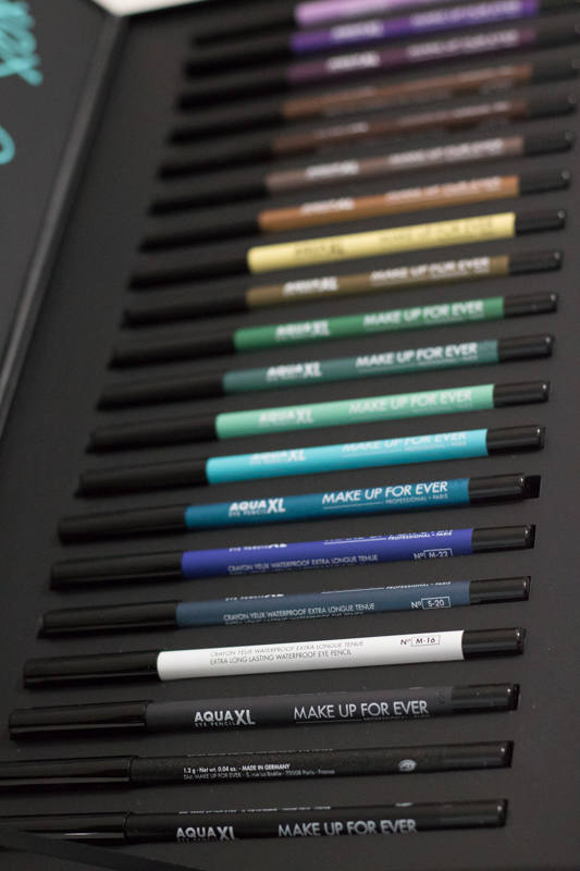 Make Up For Ever Aqua XL eyeliners