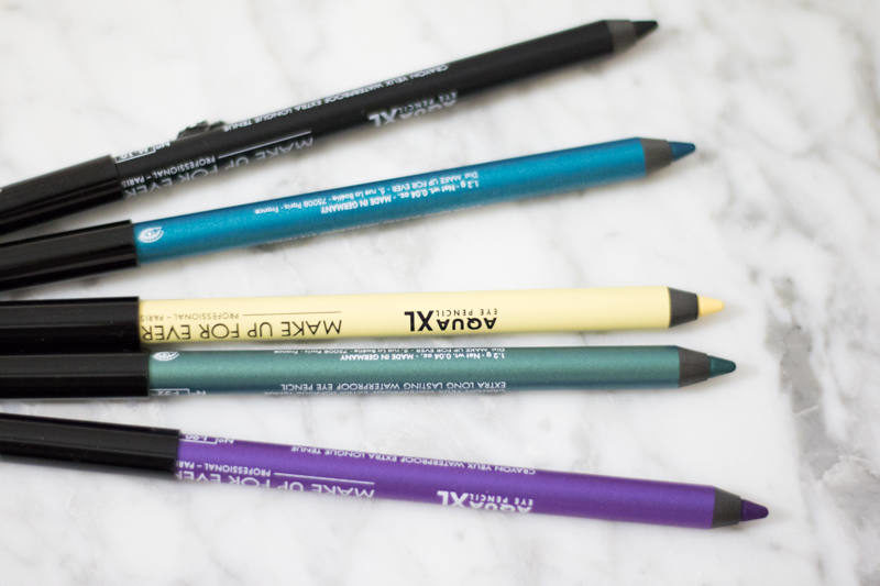 Make Up For Ever Aqua XL eyeliners