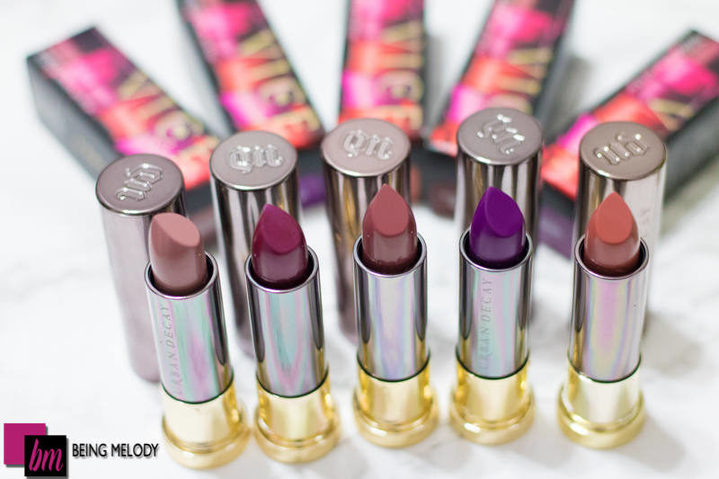 Urban Decay Lipstick Color Chart