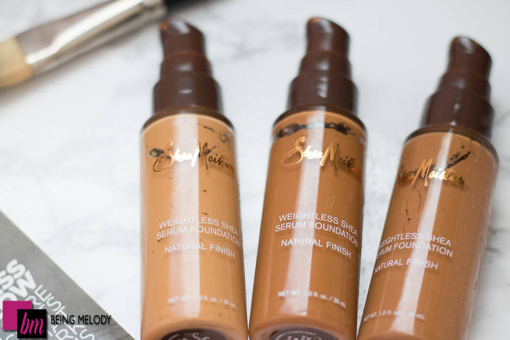 Shea Moisture Weightless Shea Serum Foundation www.beingmelody.com