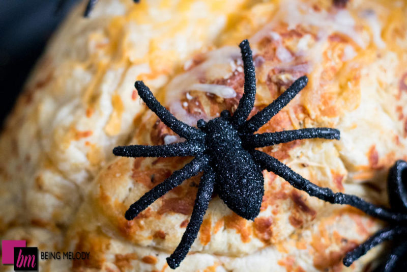 Halloween Cheesy Brain Bread with Borden Cheese 