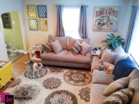 Living Room Make Over On a Budget with Target Style and H&M Home - www