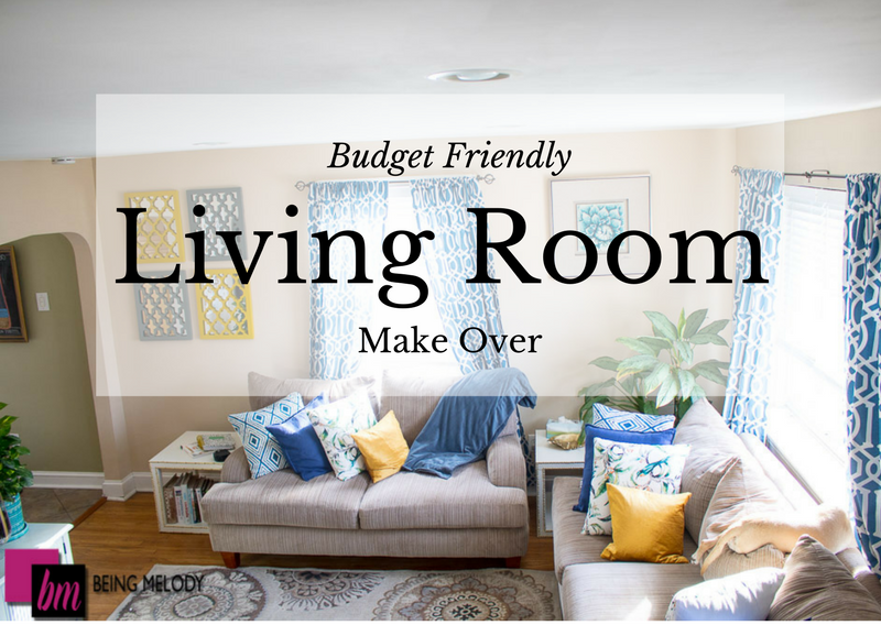 Living Room Make Over On a Budget with Target Style and H&M Home