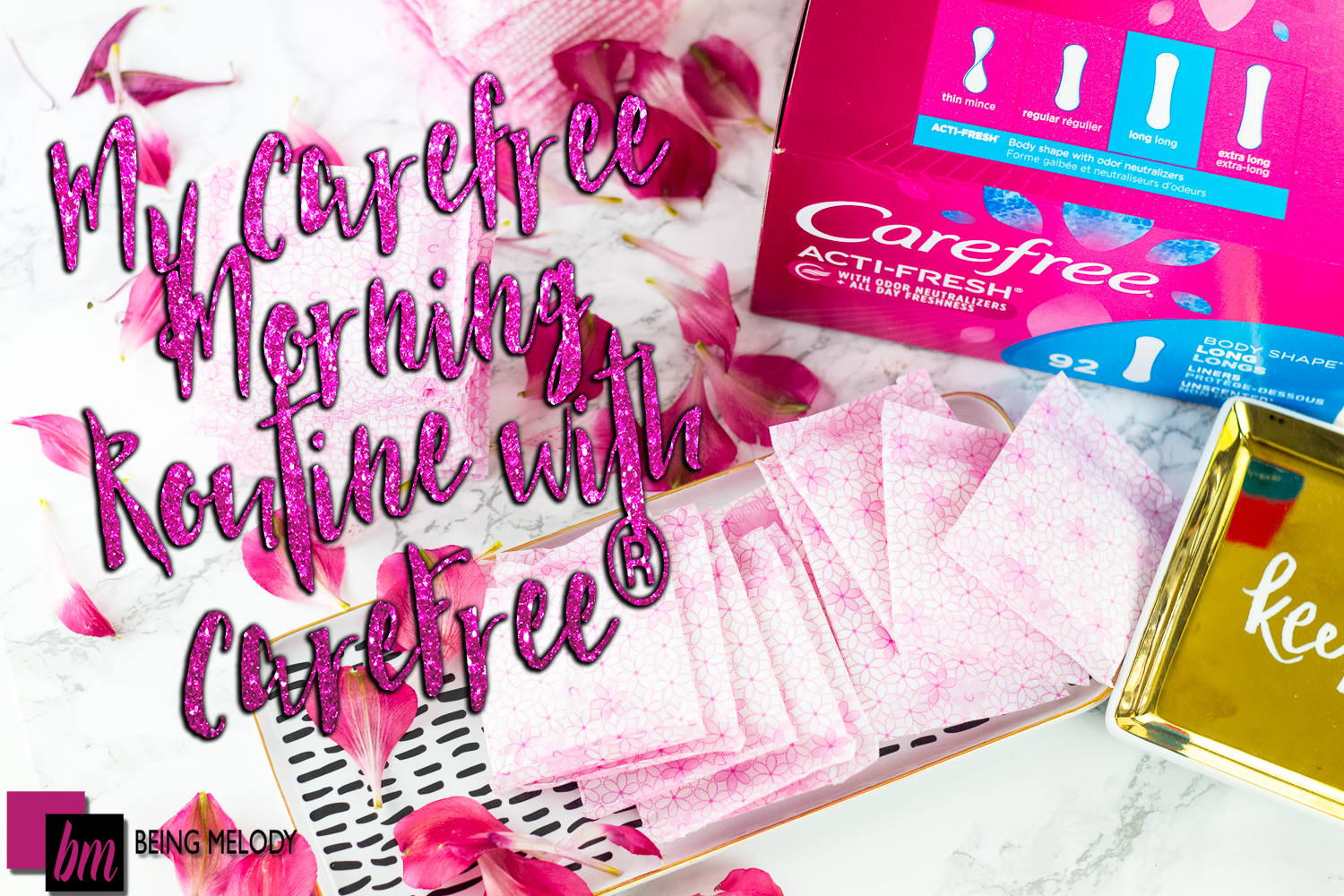 Using Carefree® in the Morning Creates Carefree and Confident Days!