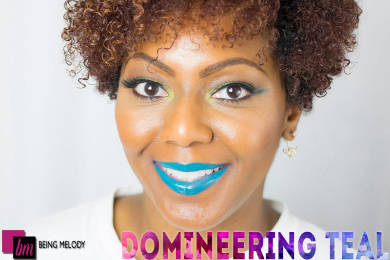Loreal Infallible Lip Paint- Domineering Teal - www.beingmelody.com