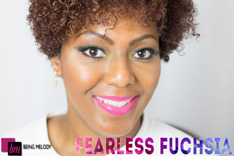 Loreal Infallible Lip Paint - Fearless Fuchsia -www.beingmelody.com