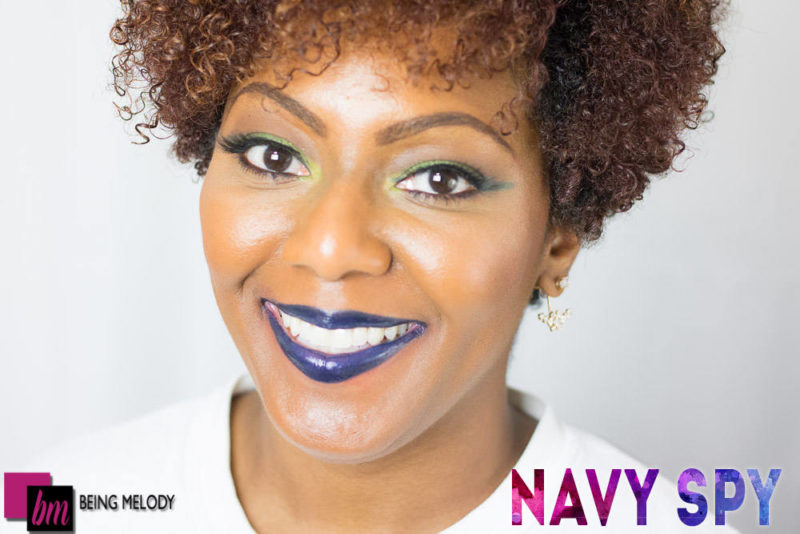 Loreal Infallible Lip Paint- Navy Spy - www.beingmelody.com