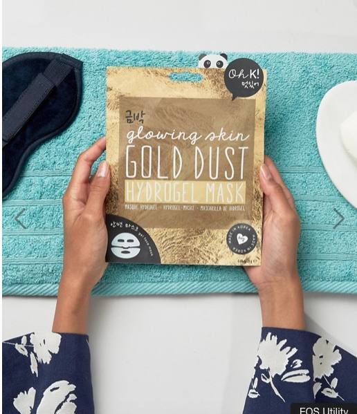 Oh K! Glowing Skin Gold Leaf Gel Mask