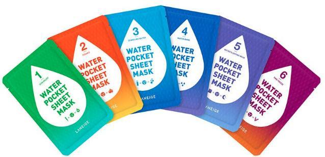 Water Pocket Sheet Mask Set