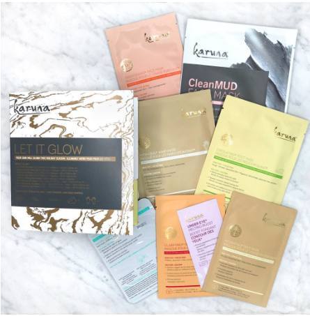 Karuna Skin Let it Glow Kit www.beingmelody.com