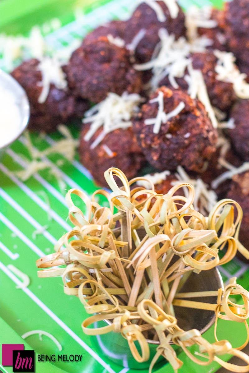 Game Day Philly Cheesesteak Meatball Bites