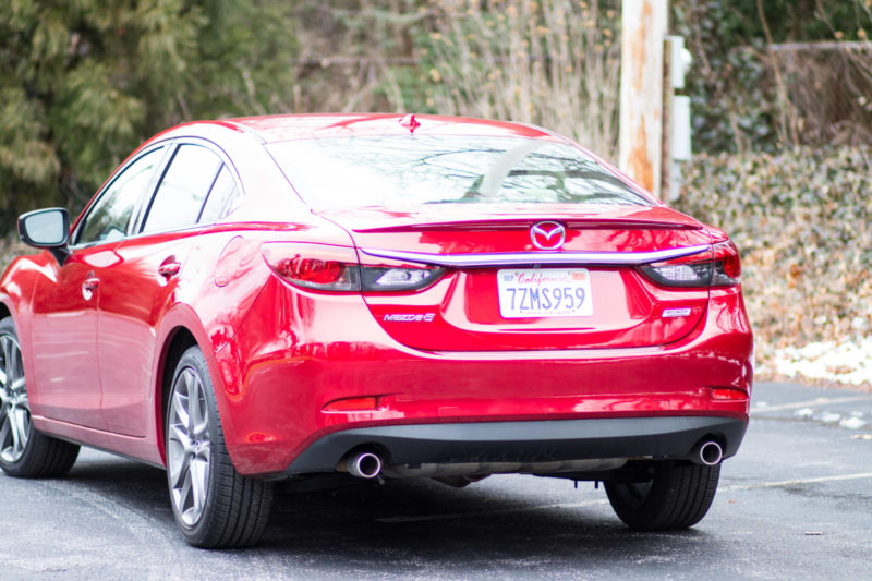 Metallic Red Mazda 6 www.beingmelody.com