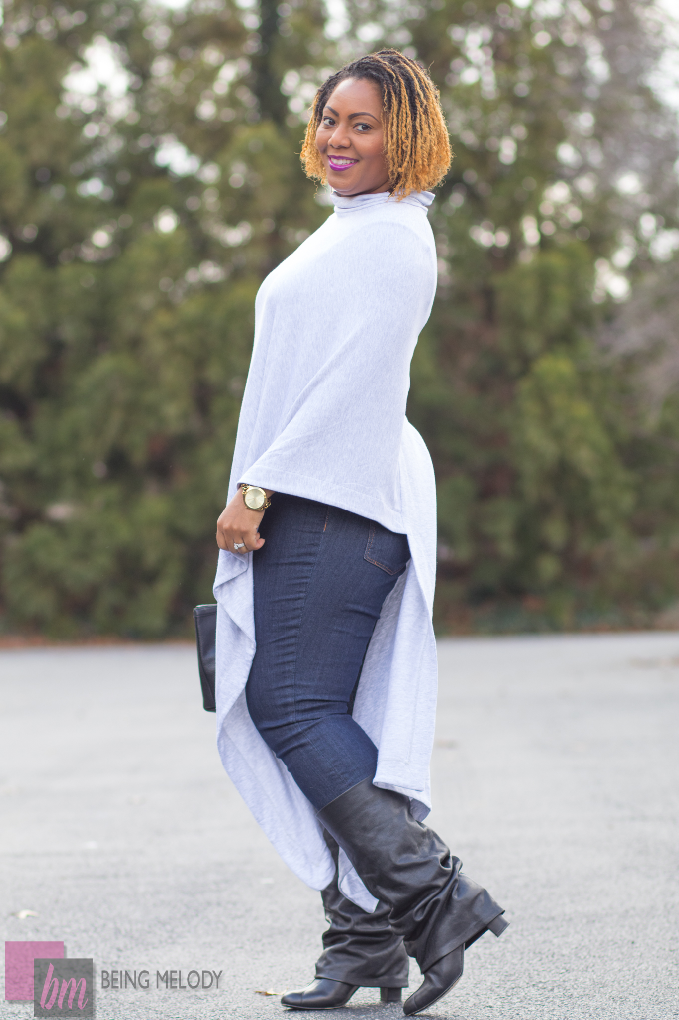 LOFT Lou and Grey Soft Poncho